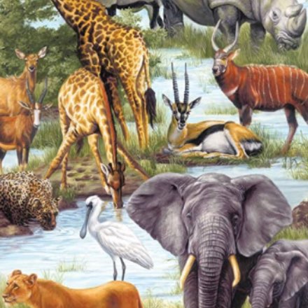 image of Springbok Animal Kingdom Children's Puzzle