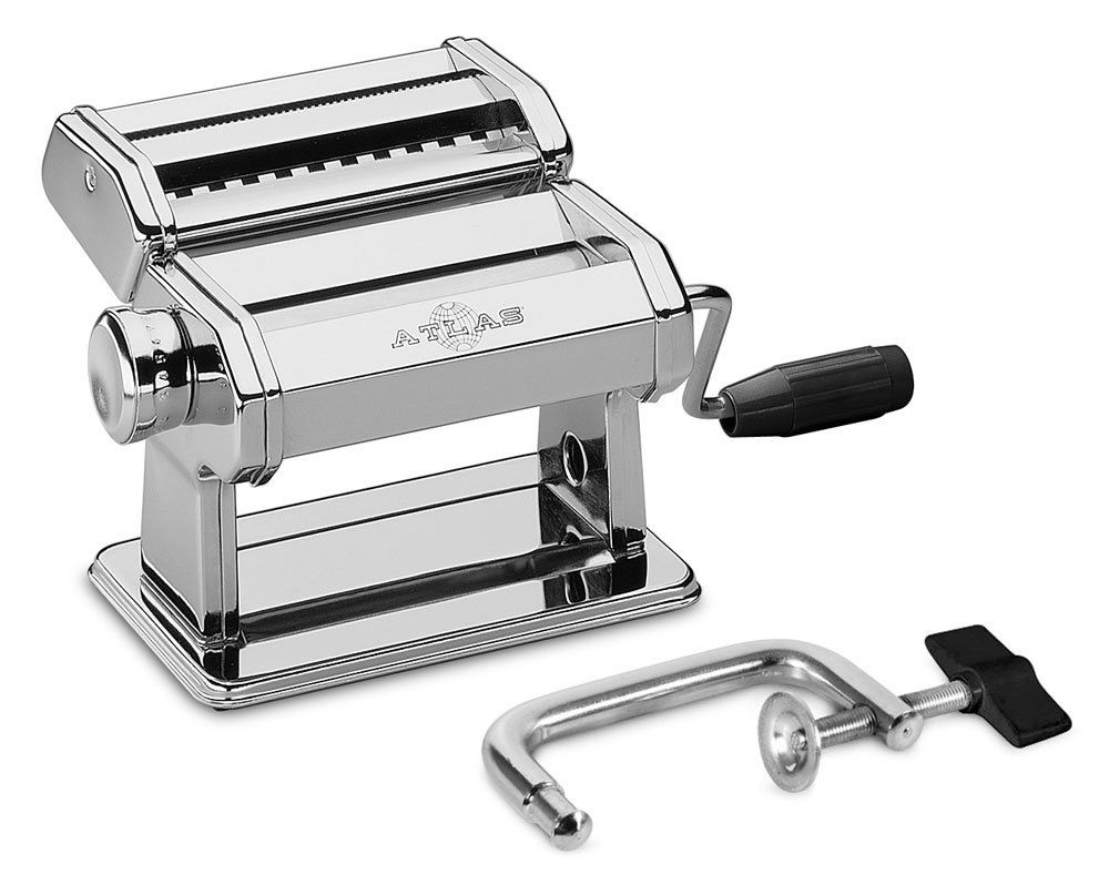 Marcato Atlas 150 Pasta Machine, Chrome – The Kitchen