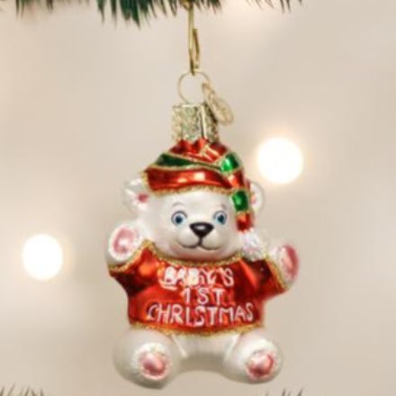image of Baby's First Christmas Teddy