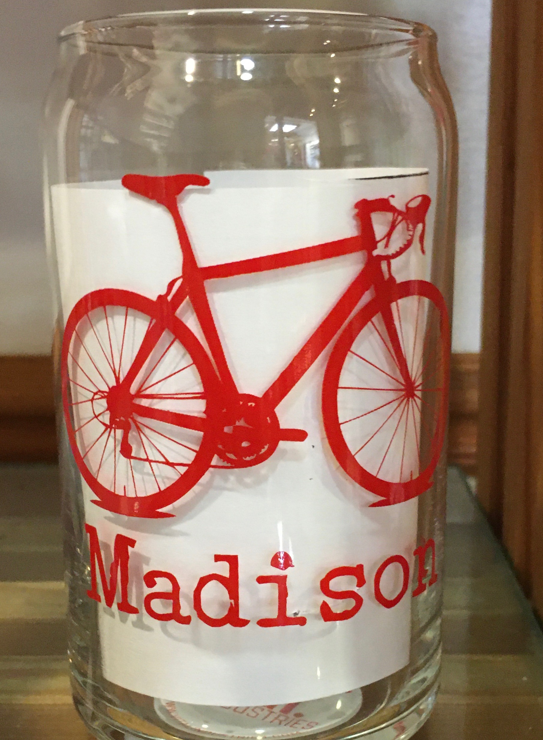 image of Bicycle Beer Glass for Madison