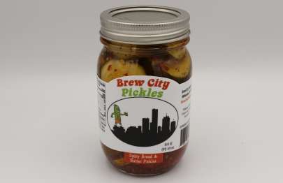 image of Brew City Spicy Bread & Butter Pickles