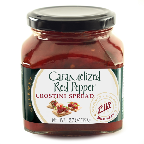 image of Elki Caramelized Red Pepper Crostini Spread