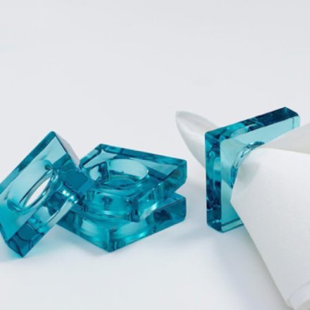 image of Caspari Acrylic Napkin Rings