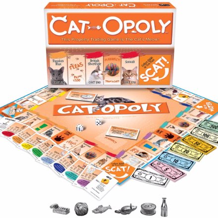 image of Cat-opoly "Monopoly" Game