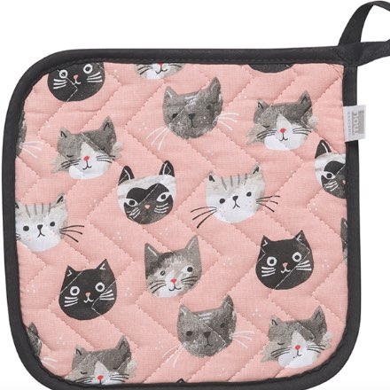 image of Cats Meow Potholder & Mitt - Sale!