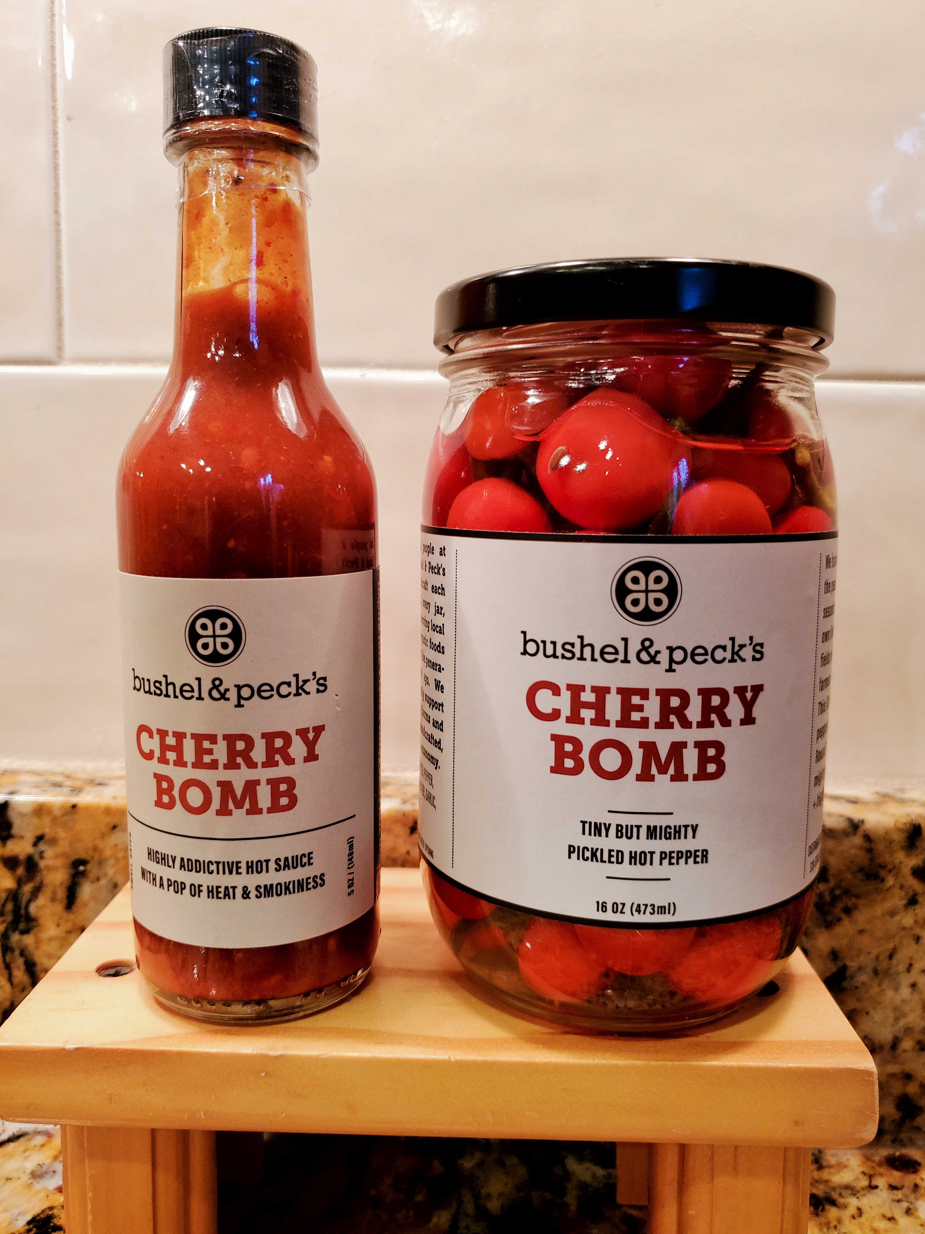 image of Cherry Bomb Peppers and Hot Sauce