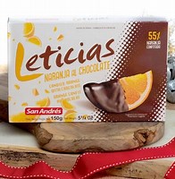 image of Leticias - Candied Orange Slices dipped in Chocolate