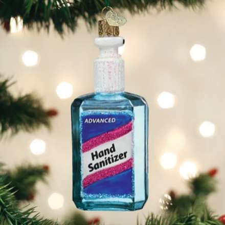 image of 2020 Christmas Ornament: Hand Sanitizer
