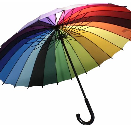 image of Color Wheel Umbrella by Streamline