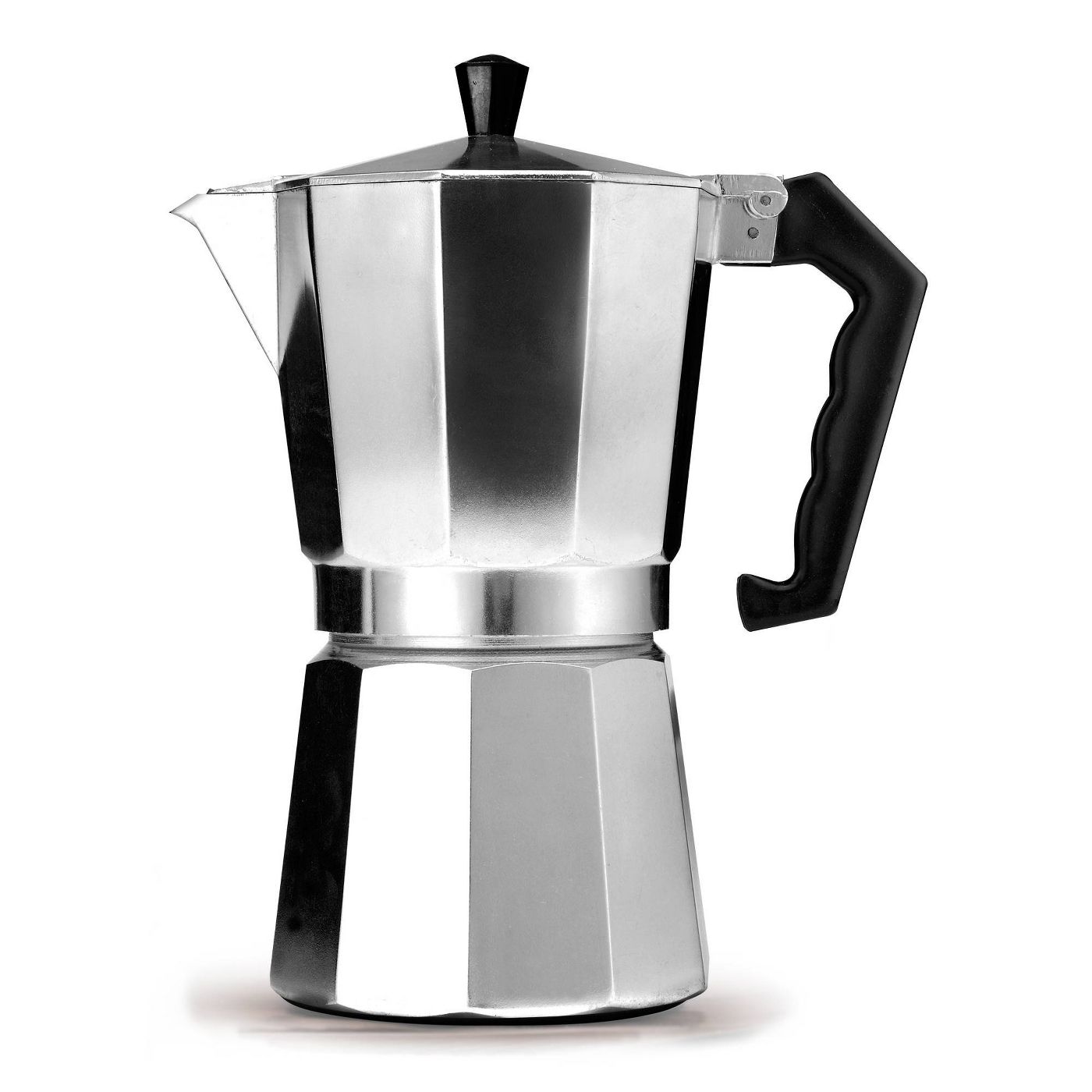  Oggi Stovetop Espresso Maker Moka Pot- 4 cup (4oz),  Borosilicate Glass, Italian Coffee Maker, Espresso Coffee Maker, Stovetop  Coffee Maker: Home & Kitchen