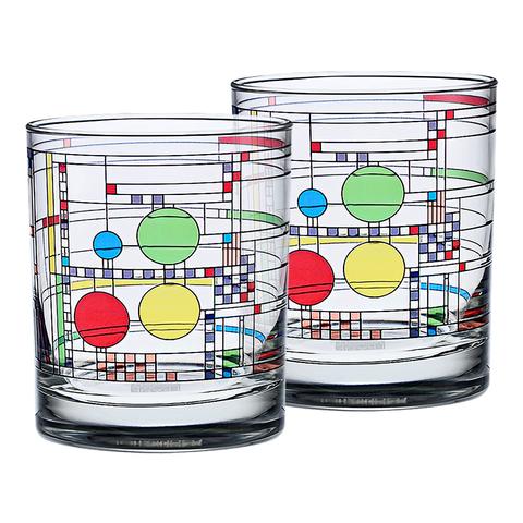 image of Frank Lloyd Wright Coonley Playhouse Glasses