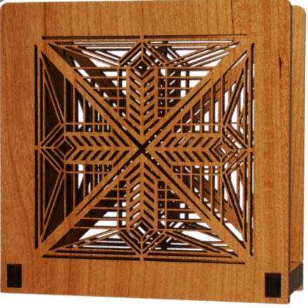 image of Frank Lloyd Wright Dana House Napkin Holder
