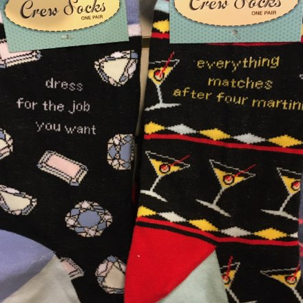 image of Fun Socks from Anne Taintor