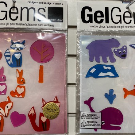 image of GelGems Window Clings