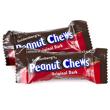 image of Goldenberg's Peanut Chews - Original Dark Chocolate