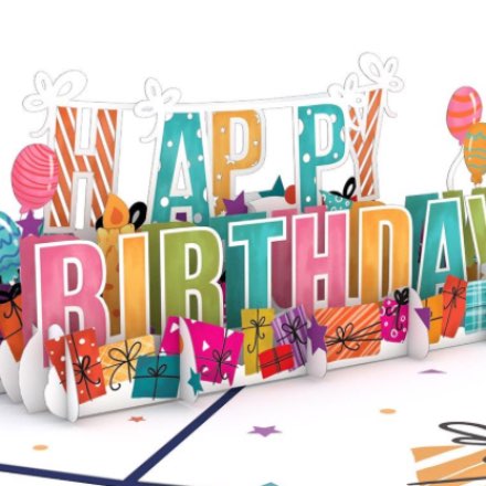 image of Happy Birthday Lovepops Card