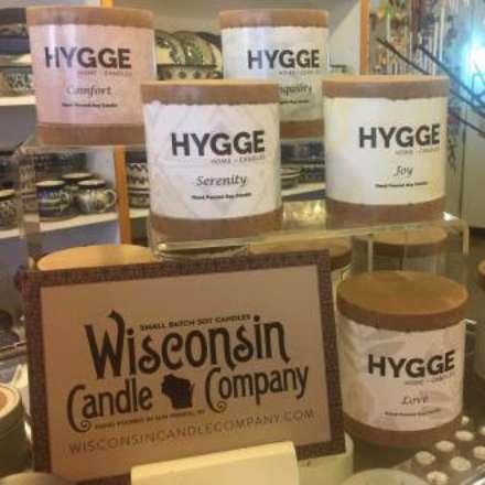 image of Hygge Candles from the Wisconsin Candle Co.