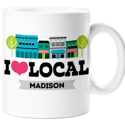 image of I Love Local Madison Mug
