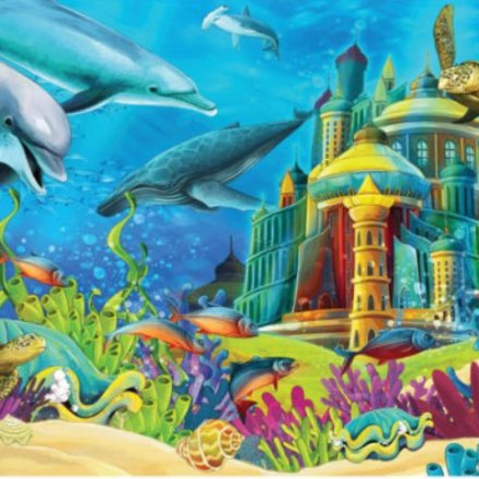 image of Kids Puzzle: The Underwater Castle