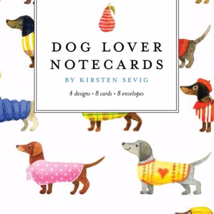 image of Kirsten Sevig Notecards - Dog Lovers Notecards