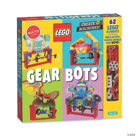 image of Klutz Lego Gear Bots Kit