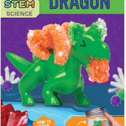 image of Klutz STEM Science Crystal Kit - Dragon