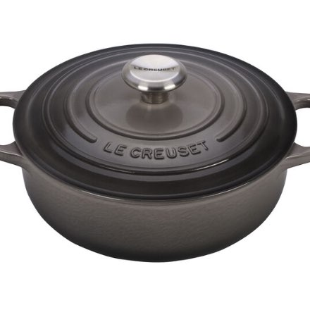 3 Qt. Round Cast Iron Dutch Oven - Sea Blue, Chantal