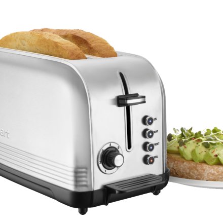 image of Long Slot Stainless Toaster by Cuisinart