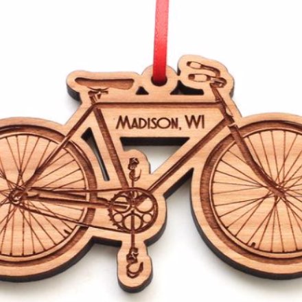 image of Madison Bike Ornament