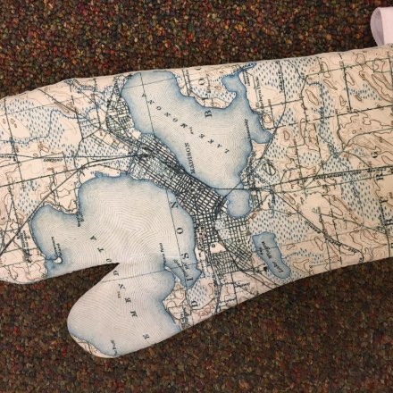 image of Madison Isthmus Oven Mitt
