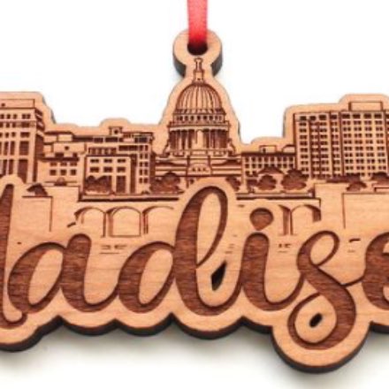 image of Madison Skyline Ornament