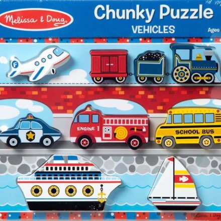 image of Melissa & Doug Chunky Puzzles