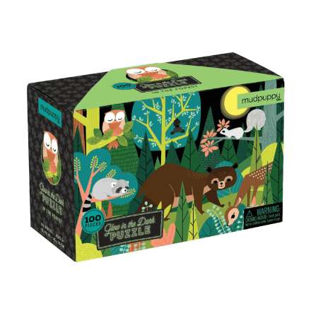 image of Mudpuppy Glow in the Dark Puzzle