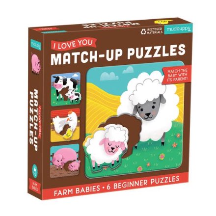 image of Mudpuppy Matching Puzzle