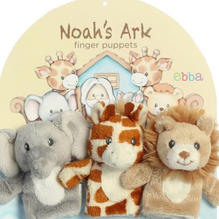 image of Noah's Ark Finger Puppets