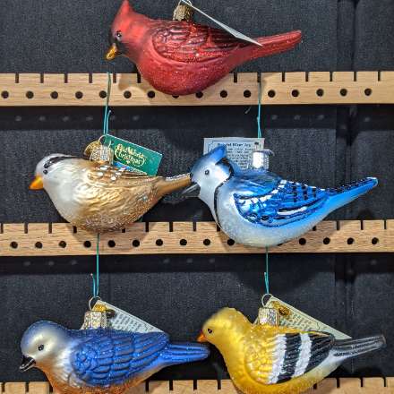image of Old World Christmas Song Bird Ornaments
