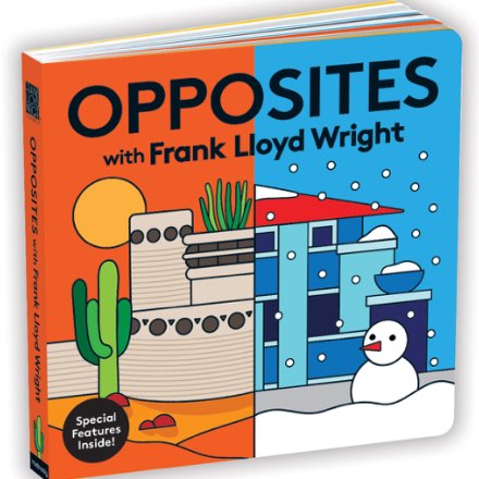 image of Opposites with Frank Lloyd Wright Board Book 