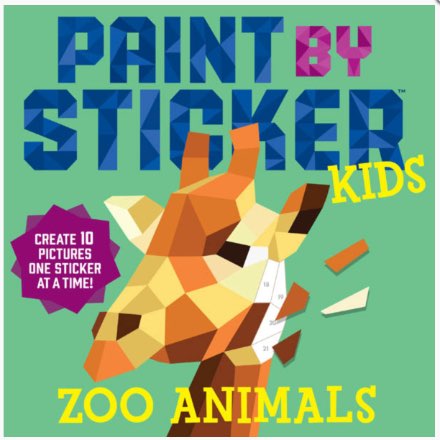 image of Paint By Sticker - Zoo Animals