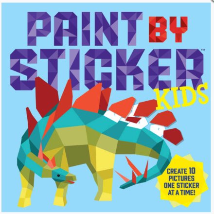 image of Paint By Sticker - Kids (Original - Blue Cover)
