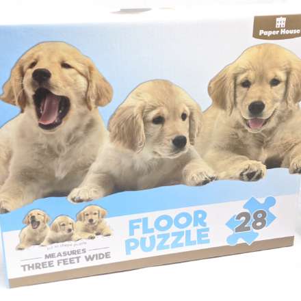image of Paper House Puppy Floor Puzzle