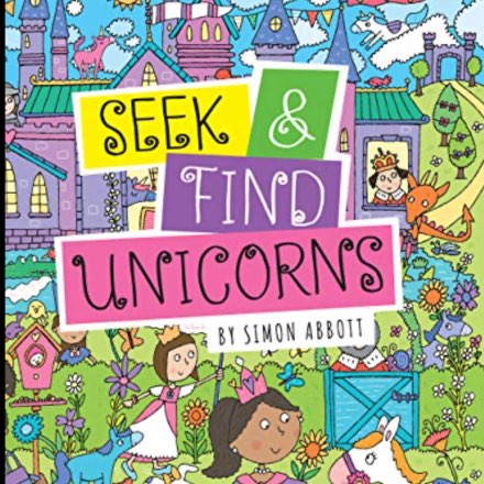 image of Peter Pauper Press Seek & Find Unicorns Book