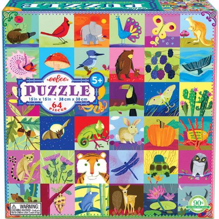 image of Portraits of Nature Kids Puzzle
