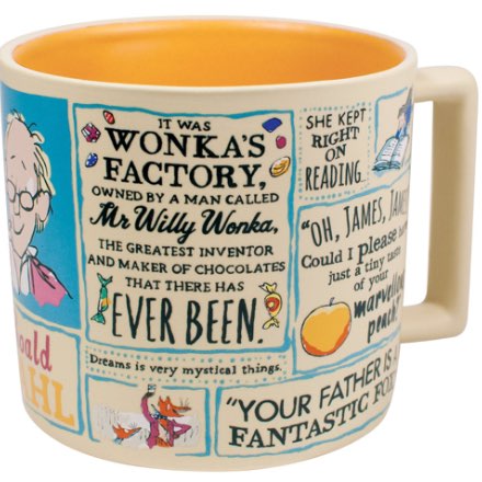 image of Roald Dahl Literary Mug