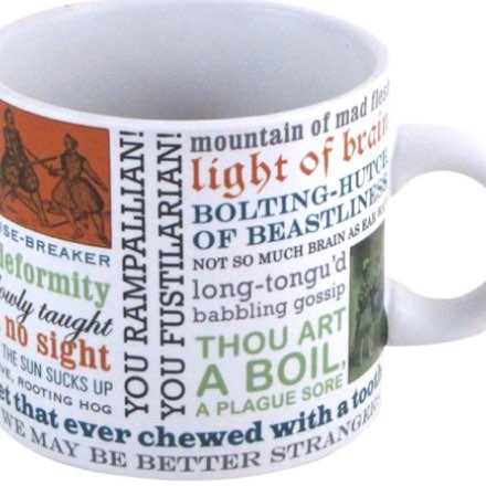 image of Shakespeare Insult Mug