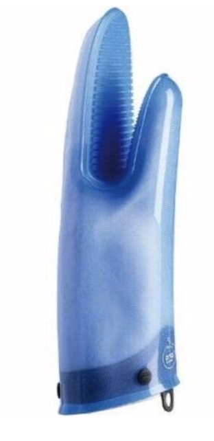 image of Silicone and Cotton Oven Mitt