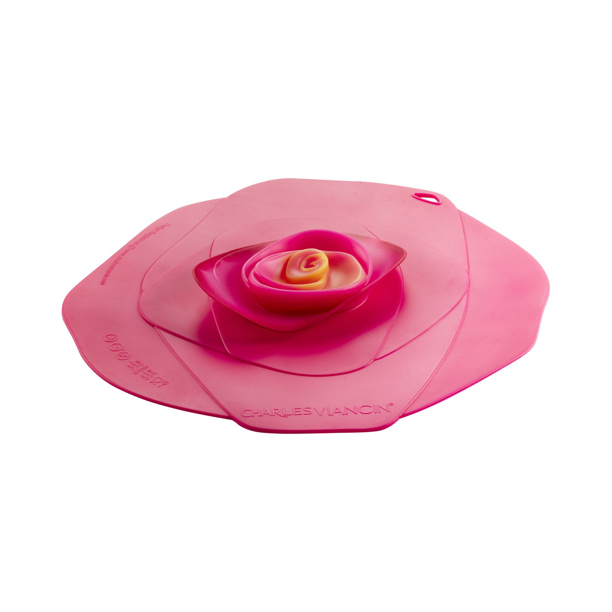 image of Silicone Bowl Covers in NEW Rose Design