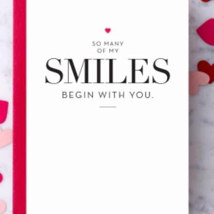 image of So Many of My Smiles Card