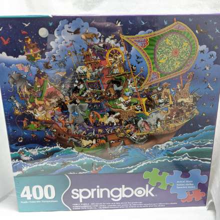 image of Springbok Noah's ark 400 Piece Puzzle