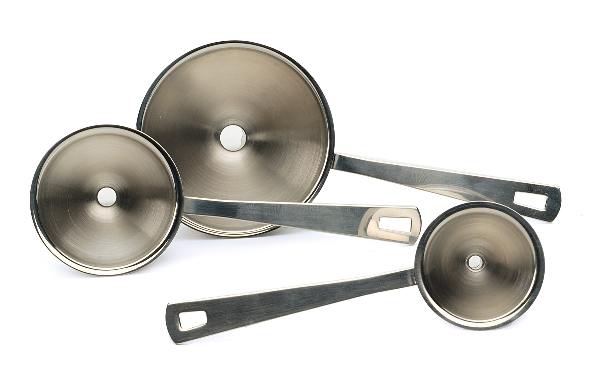 image of Stainless Funnels in 3 Sizes