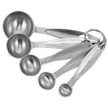 image of Stainless Measuring Spoons, Set of 5